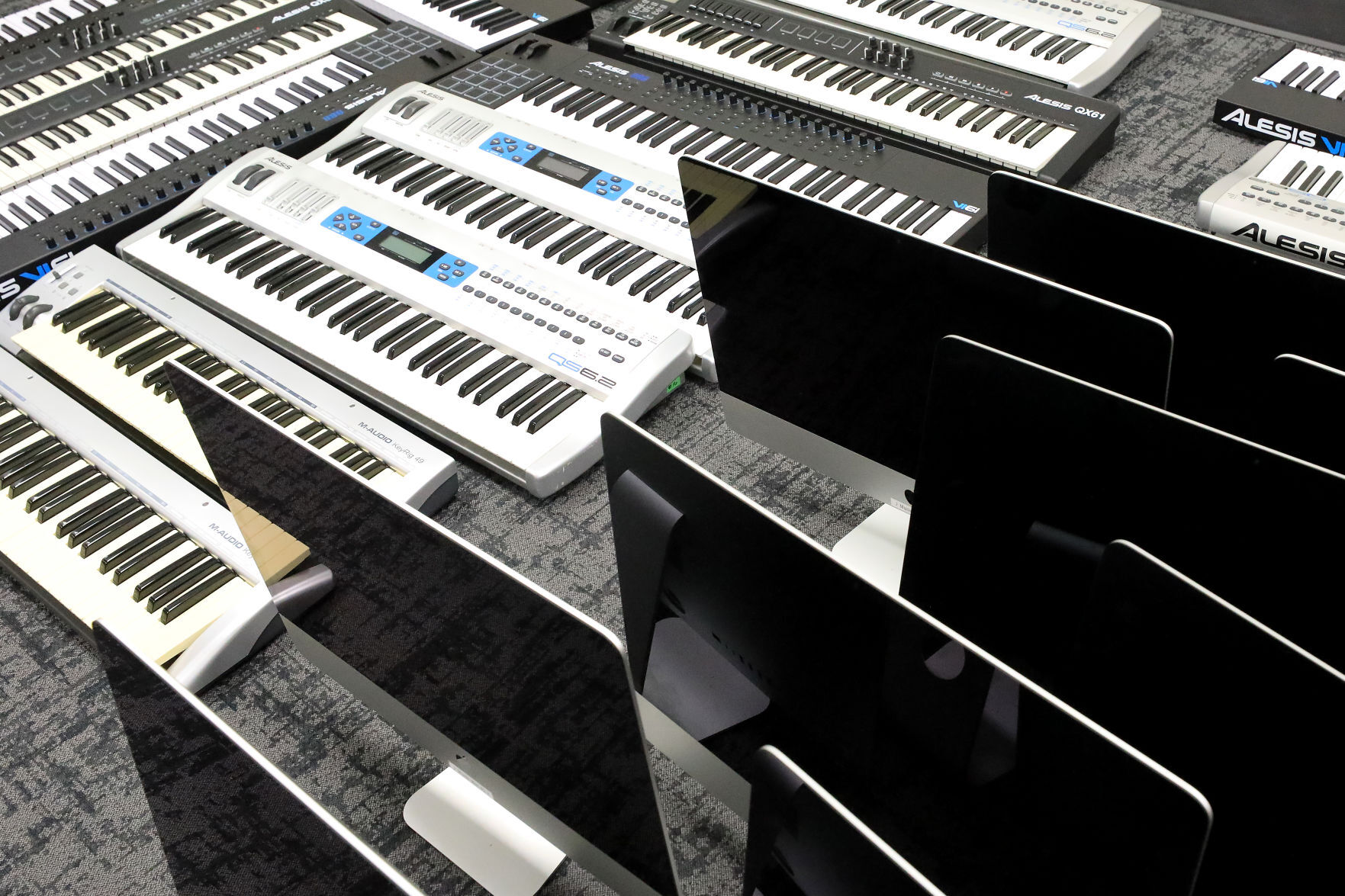 Keyboard workstations
